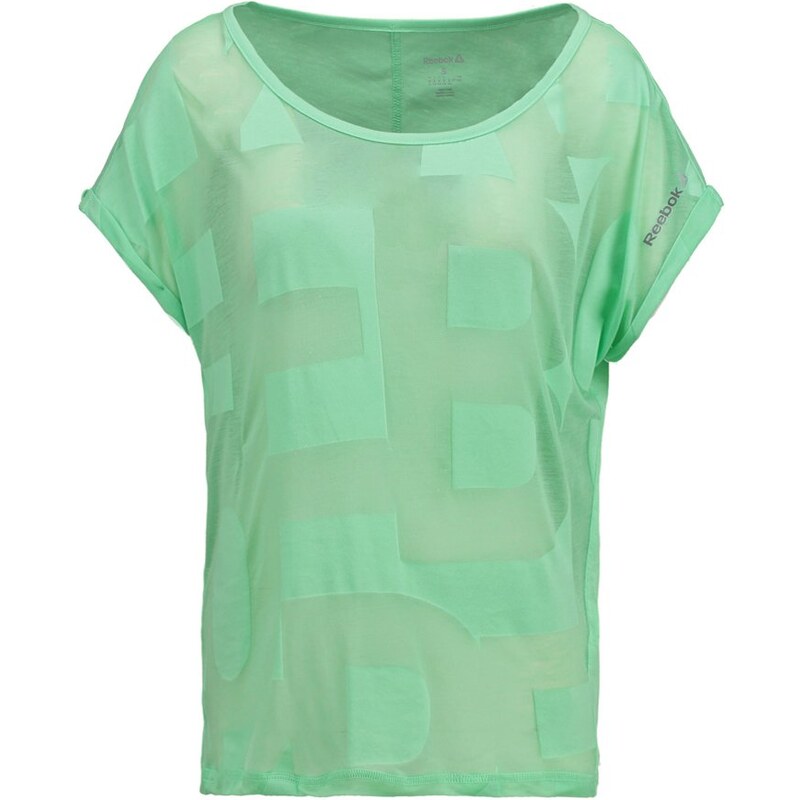 Reebok Tshirt imprimé seafoam green