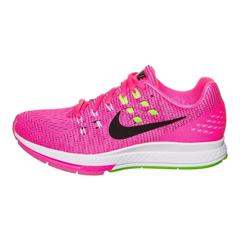 Nike Performance AIR ZOOM STRUCTURE 19 Chaussures de running stables pink blast/black/electric green