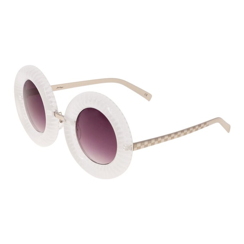 Jeepers Peepers Lunettes de soleil white round
