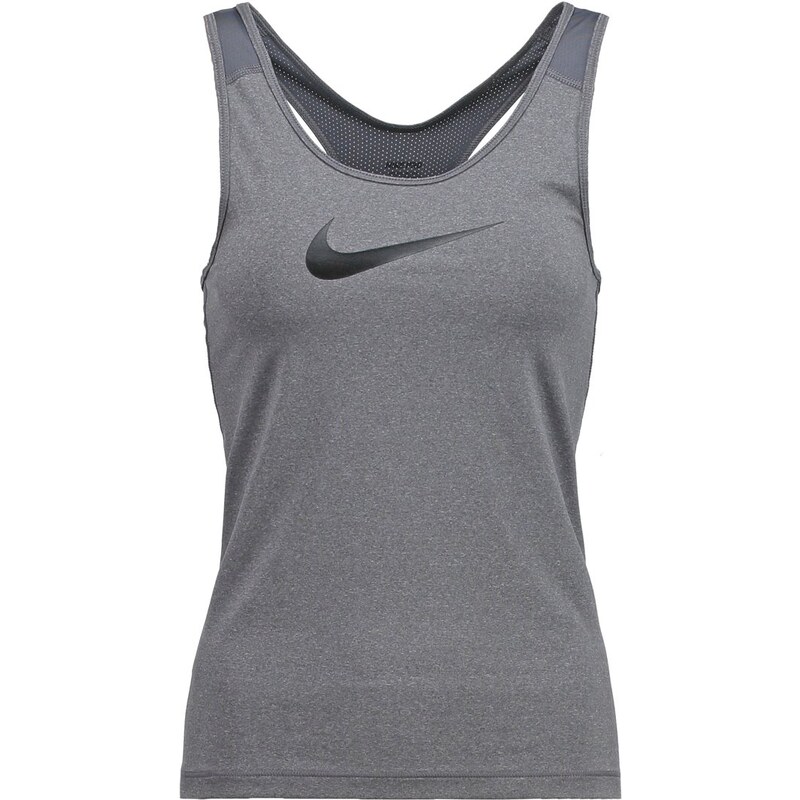 Nike Performance PRO DRY Tshirt de sport dark grey heather/black