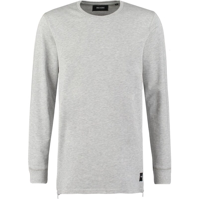 Only & Sons ONSZAIN Sweatshirt light grey melange