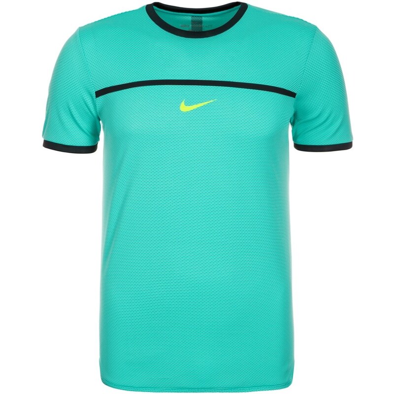 Nike Performance CHALLENGER PREMIER RAFA Tshirt imprimé hyper jade/midnight turquoise/black/volt