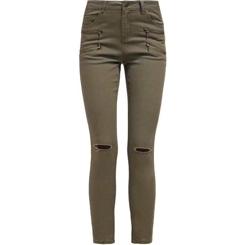 Noisy May NMLUCY Jeans Skinny ivy green