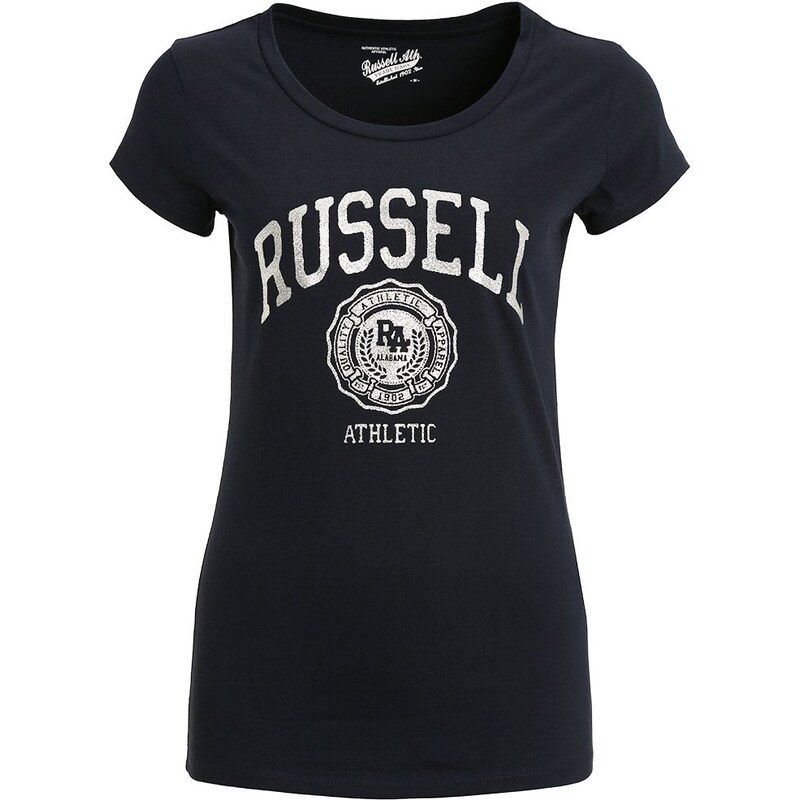 Russell Athletic ROSETTE Tshirt imprimé blue