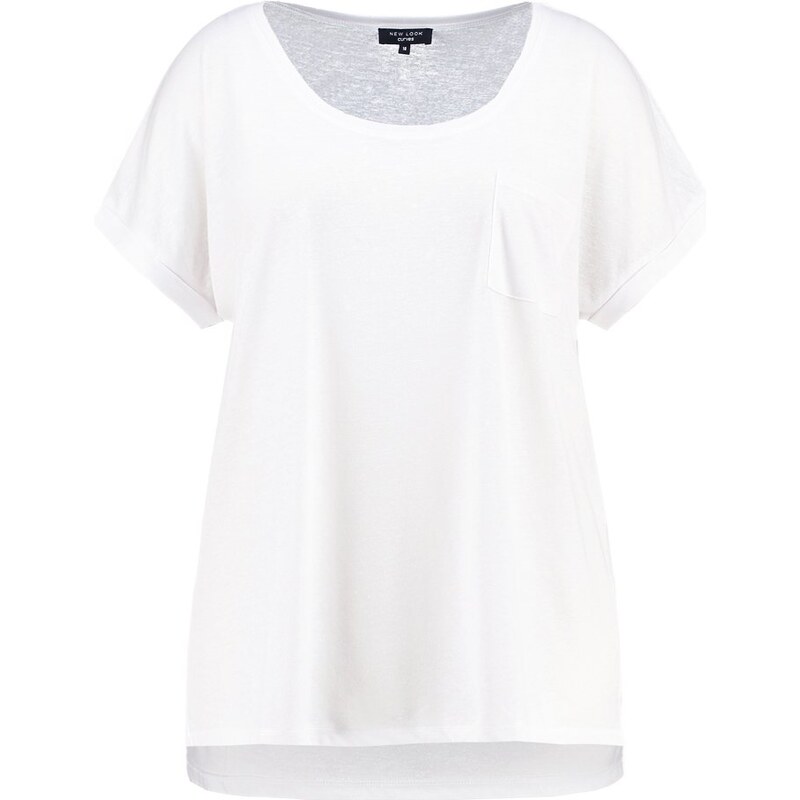 New Look Curves Tshirt basique white