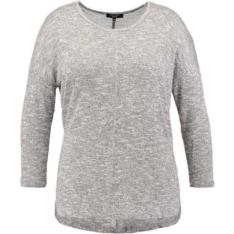 New Look Curves Pullover mid grey