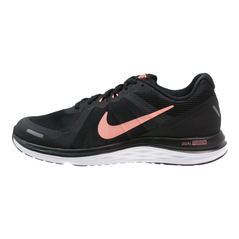 Nike Performance DUAL FUSION X 2 Chaussures de running neutres black/atomic pink/white