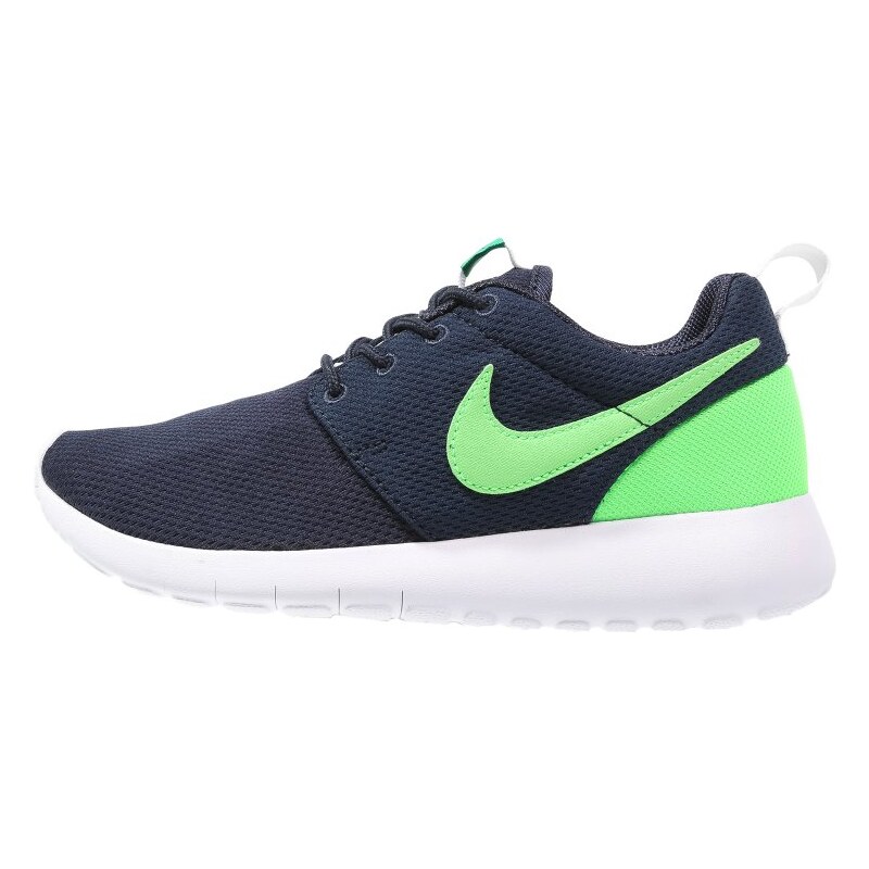 Nike Sportswear ROSHE ONE Baskets basses obsidian/voltage green/lucid green/white