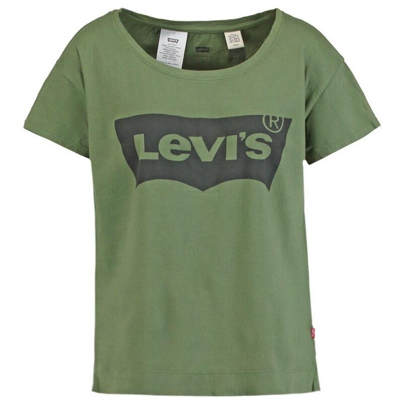 Levi's® BOYFRIEND TEE Tshirt imprimé batwing bronze green