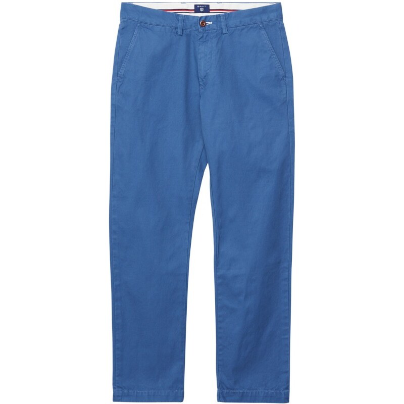 GANT Pantalon Chino Regular - Hurricane Blue