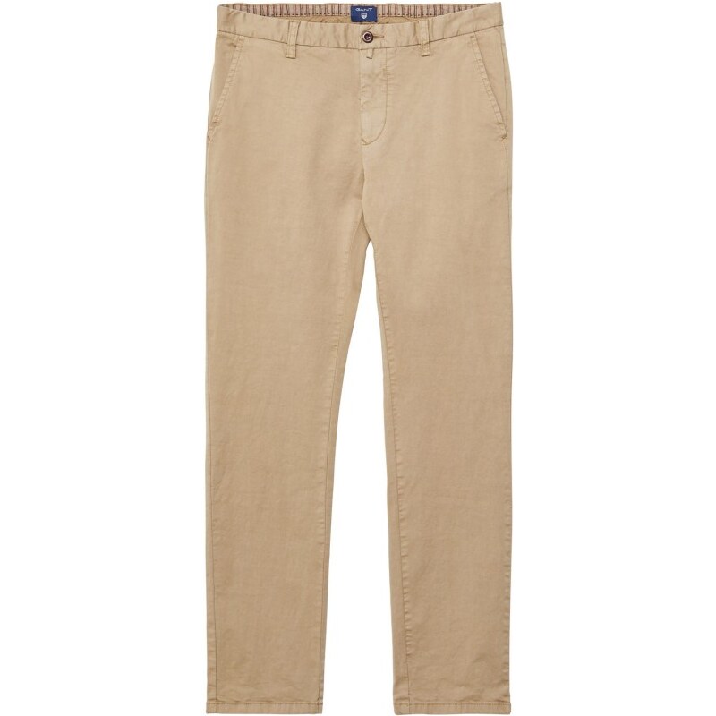 GANT Pantalon Chino Slim Confortable - Khaki Beige