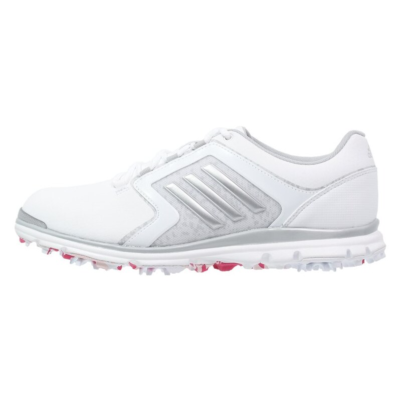 adidas Golf ADISTAR TOUR Chaussures de golf white/matte silver/raspberry rose