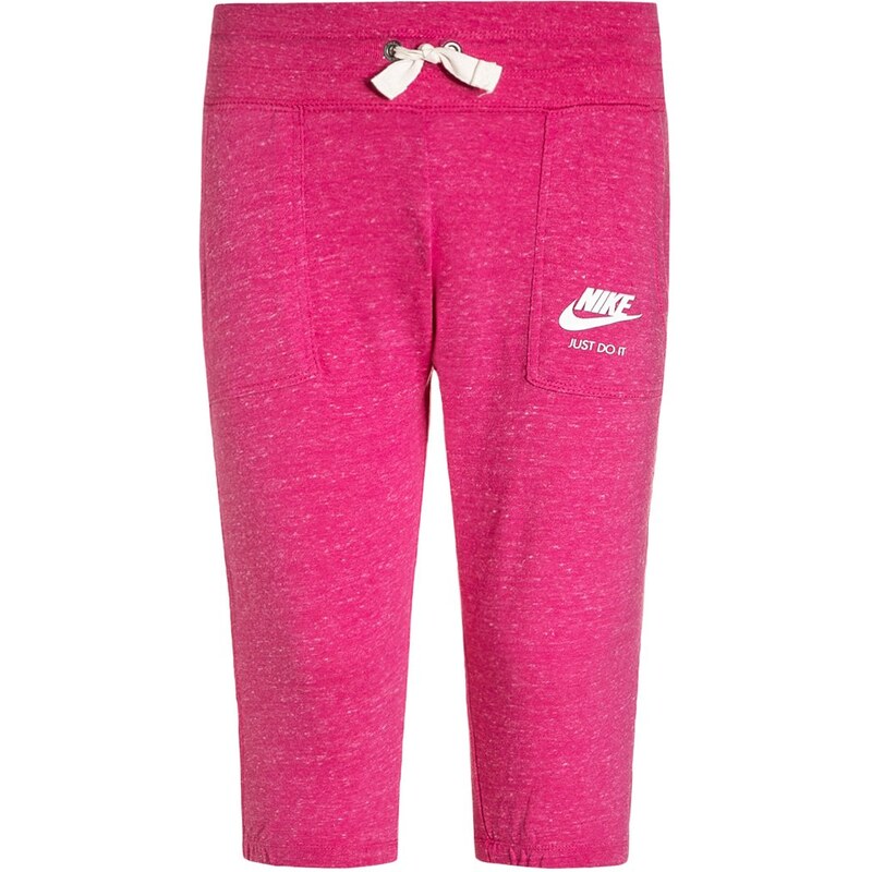 Nike Performance GYM VINTAGE Pantalon 3/4 de sport vivid pink/sail