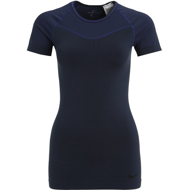 Nike Performance LIMITLESS Tshirt de sport obsidian/deep royal blue/black
