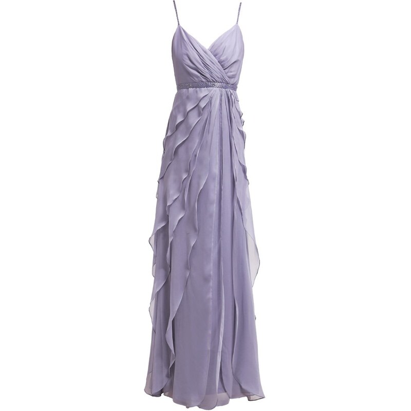 Adrianna Papell Robe de cocktail silver grey