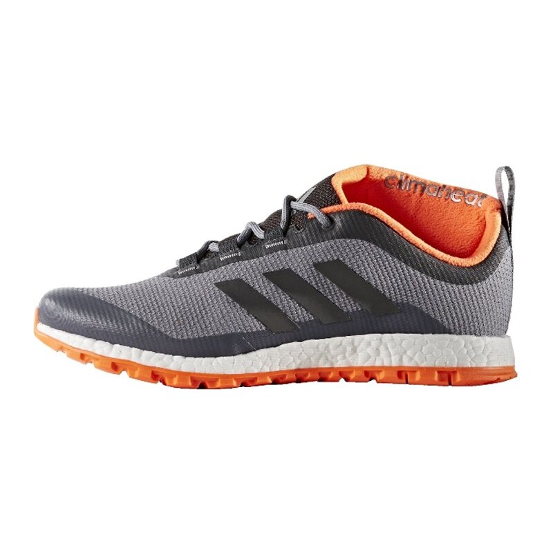 adidas Performance PUREBOOST ZG Chaussures de running neutres grey/iron metallic/solar orange