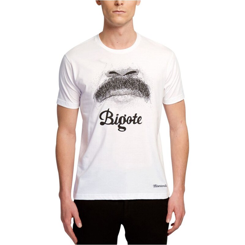Misericordia Mario Bigote - T-shirt - blanc