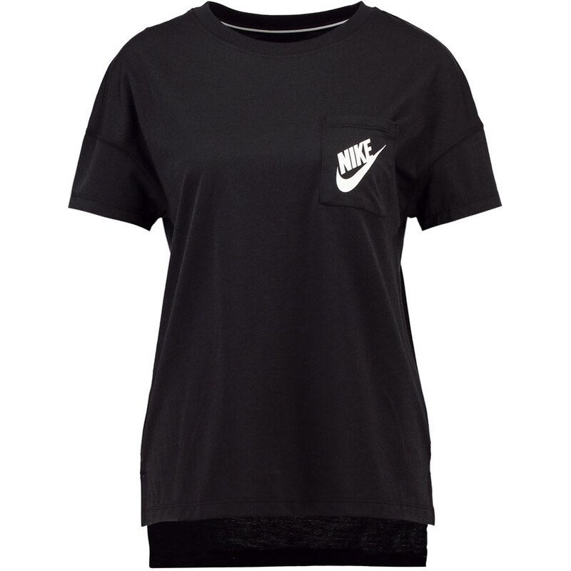 Nike Sportswear SIGNAL Tshirt basique noir/blanc