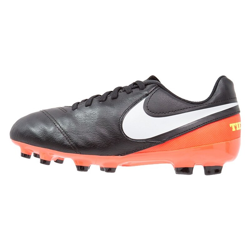 Nike Performance TIEMPO LEGEND VI FG Chaussures de foot à crampons black/white/hyper orange/volt