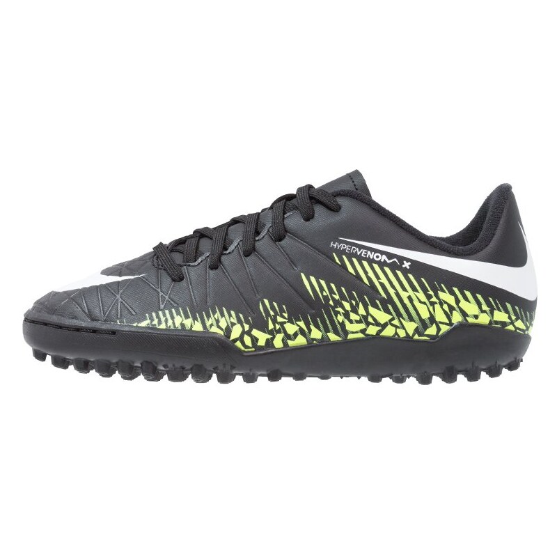 Nike Performance HYPERVENOM PHELON II TF Chaussures de foot multicrampons black/white/volt/ blue