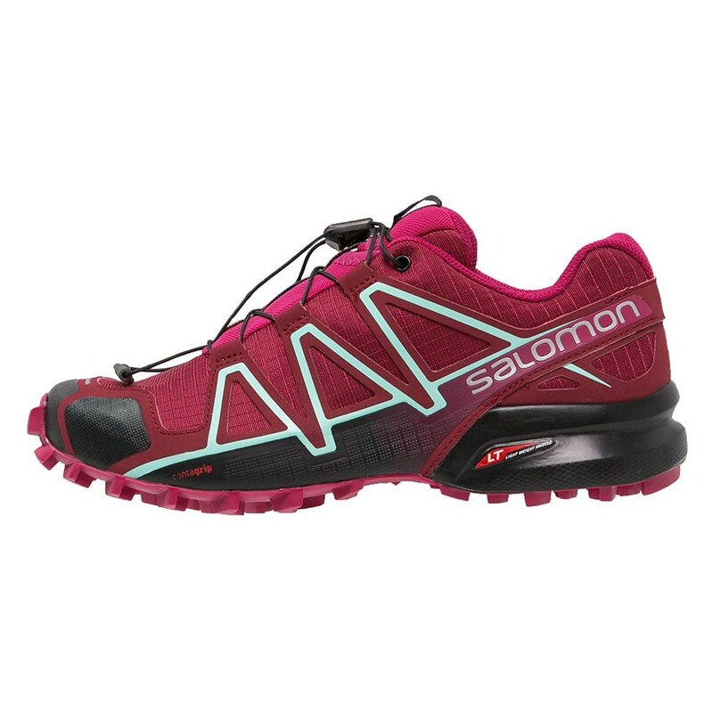 Salomon SPEEDCROSS 4 Chaussures de running tibetan red/sangria/black