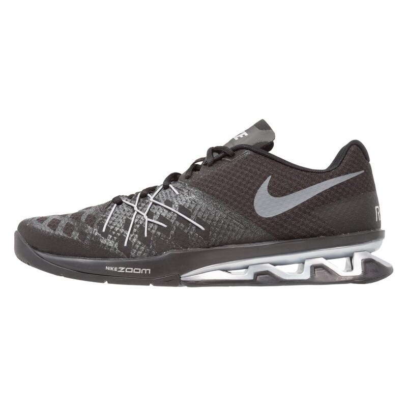 Nike Performance REAX LIGHTSPEED II Chaussures d'entraînement et de fitness black/dark grey/metallic silver