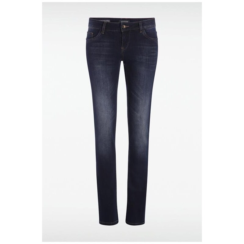Jeans femme slim stretch Bleu Coton - Femme Taille 34 - Bonobo