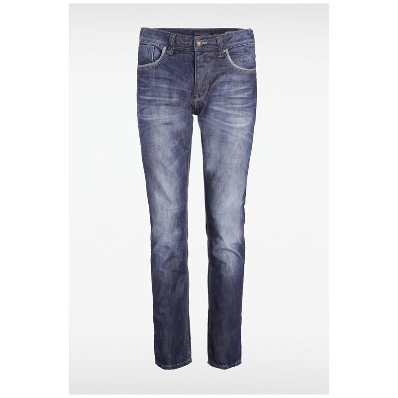 Jeans homme straight SOCHI L32 Bleu Coton - Homme Taille 34 - Bonobo