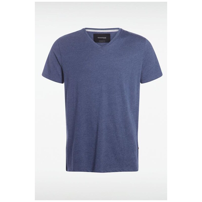 T-shirt homme manches courtes Bleu Coton - Homme Taille XL - Bonobo