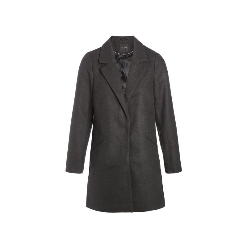Manteau droit imprimé Gris Polyamide - Femme Taille 3 - Cache Cache