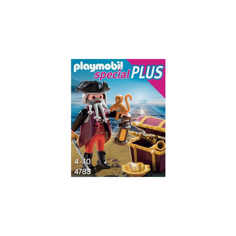 Playmobil Spécial plus - Flibustier avec trésor royal - multicolore