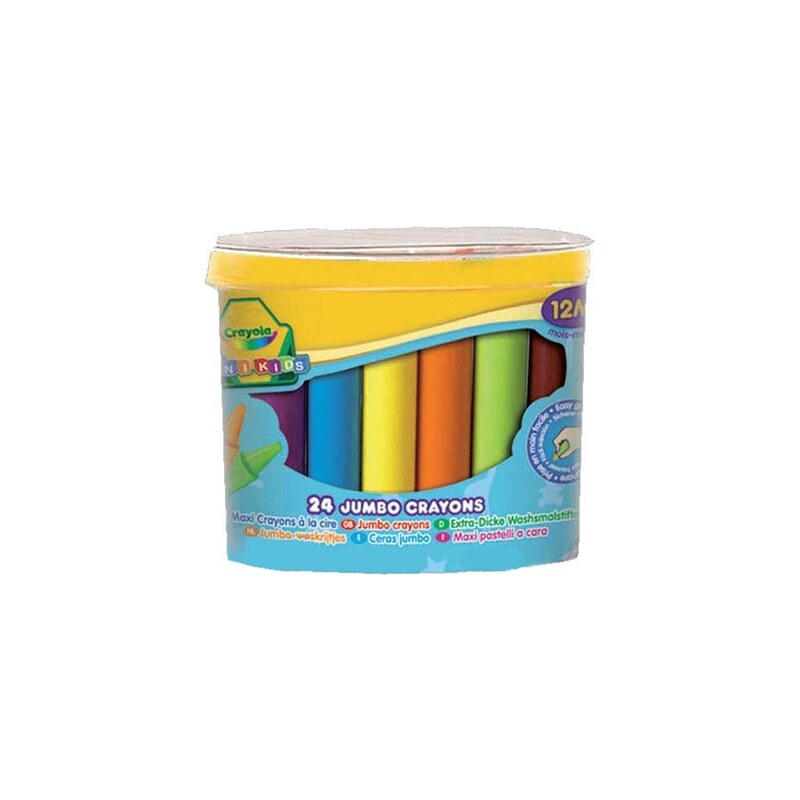 Crayola Crayola - Boite de 24 maxi crayon cire - multicolore