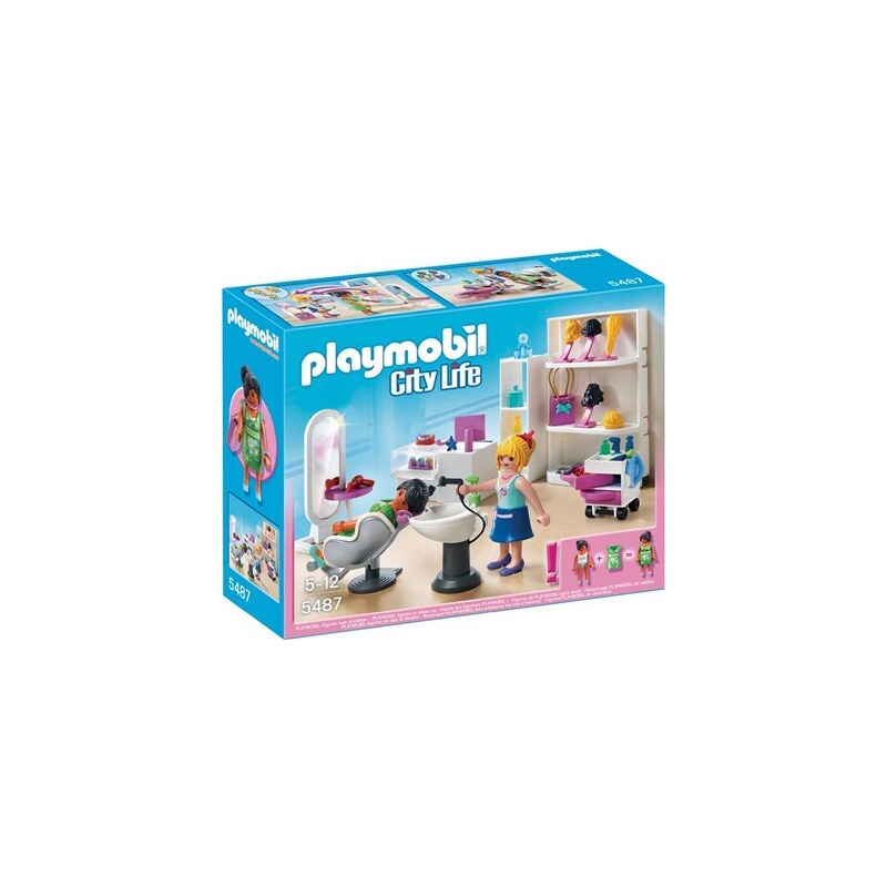 Playmobil City Life - Salon de beauté - multicolore
