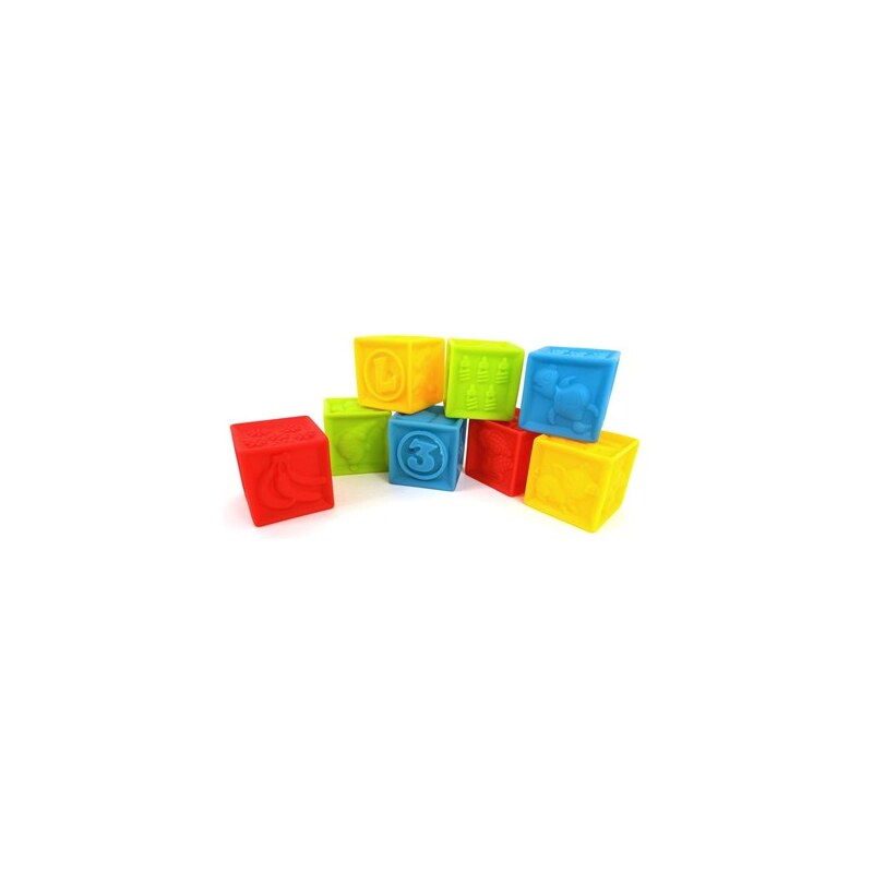 Wonderkids Lot de 8 cubes - multicolore