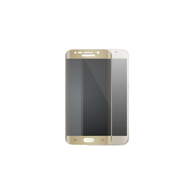 The Kase Galaxy S6 Edge - Film protecteur en verre trempé - or