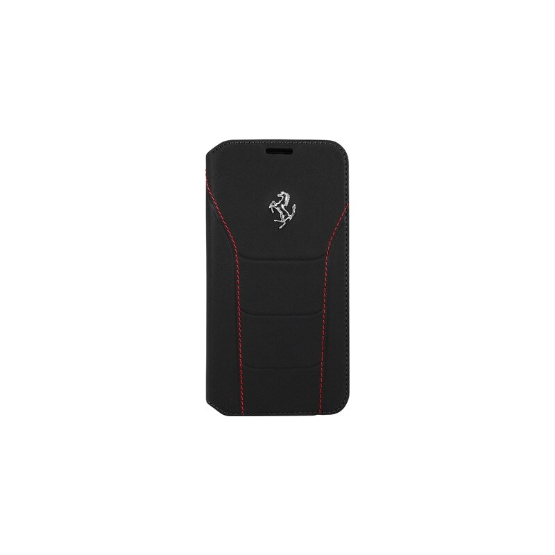 The Kase Galaxy S7 - Coque à clapet en cuir - noir