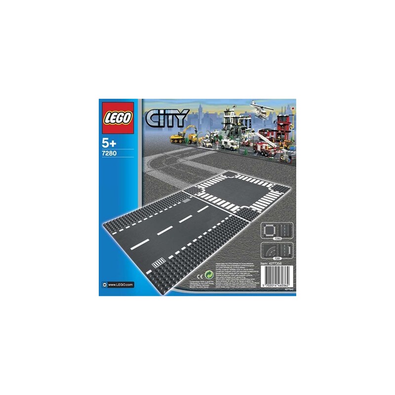 Lego Lego City - Lot de 2 plaques routes - multicolore