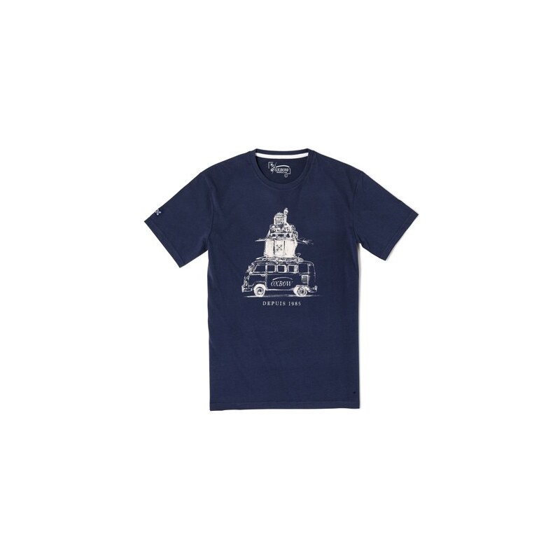 Oxbow Tartane - T-shirt - bleu marine