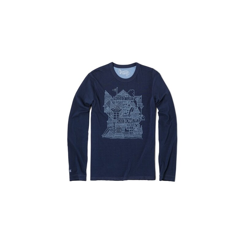 Oxbow Tsiat - T-shirt - bleu marine
