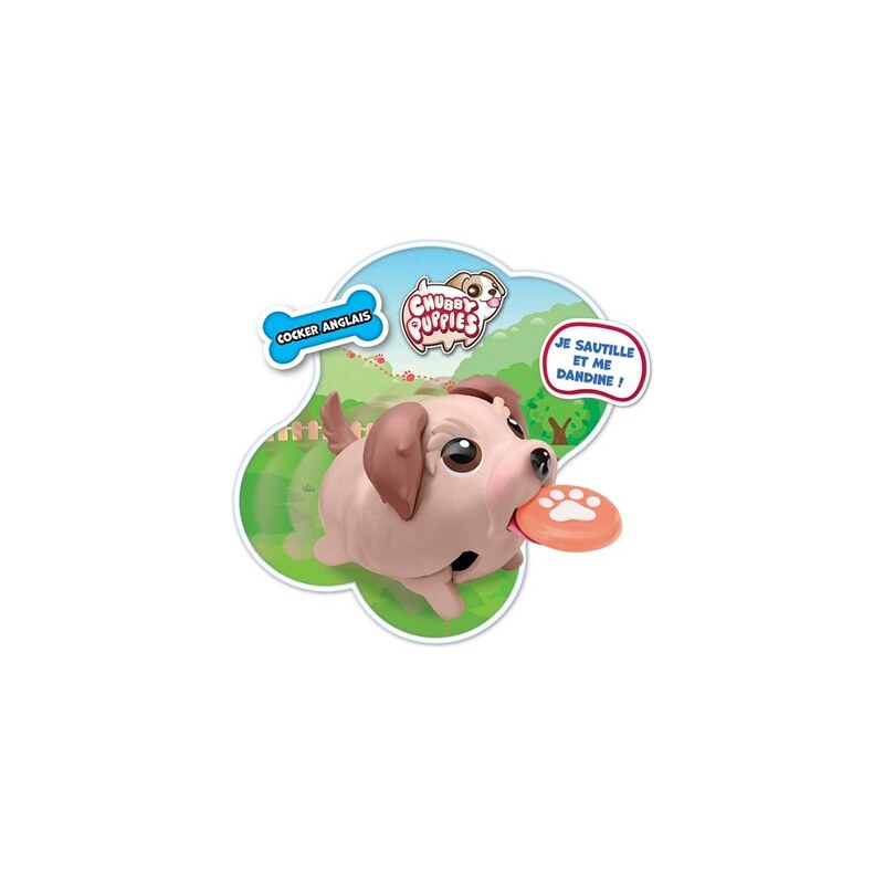 Spin Master Figurine chiot chubby puppies - multicolore
