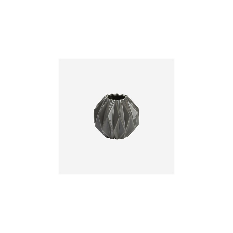 Madura Origamis - Vase - gris