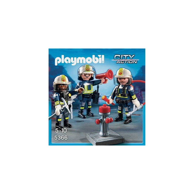 Playmobil City action - Unité de pompiers - multicolore