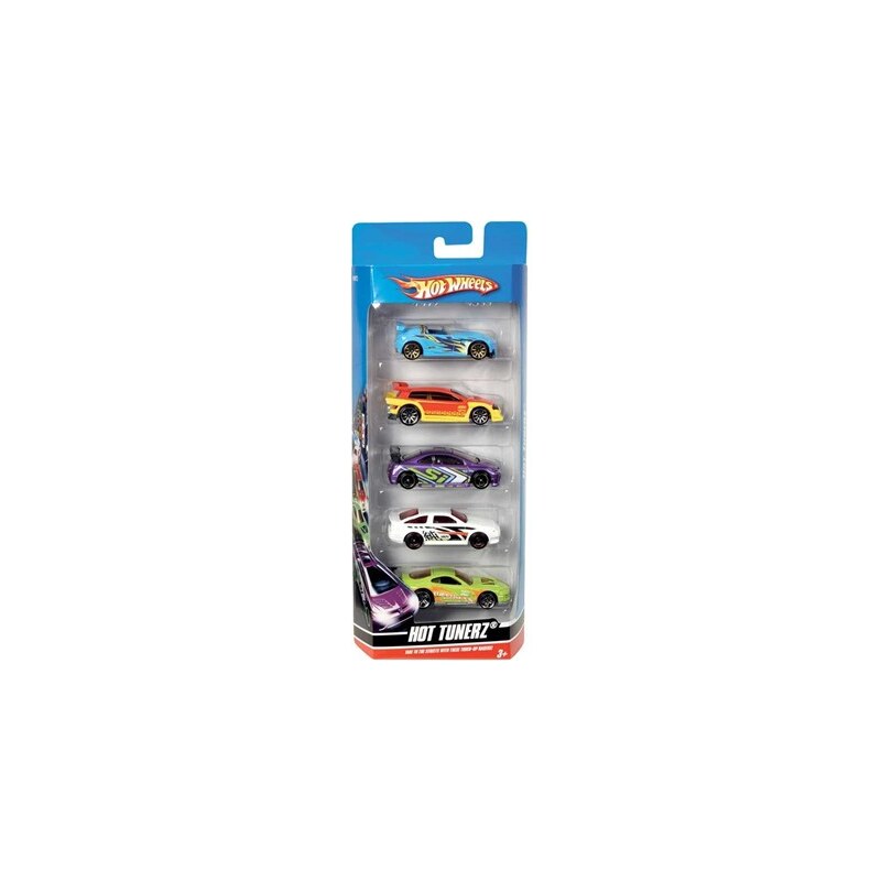 Mattel Coffret 5 voitures Hot Wheels - Voiture - multicolore