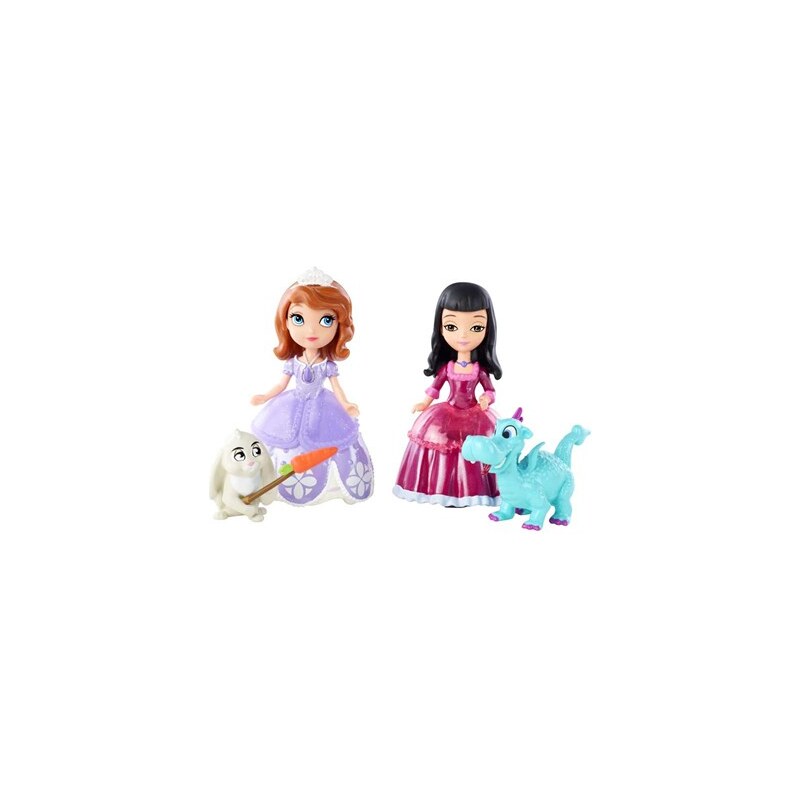 Mattel Sofia, Viviane et leurs animaux - Figurine - multicolore