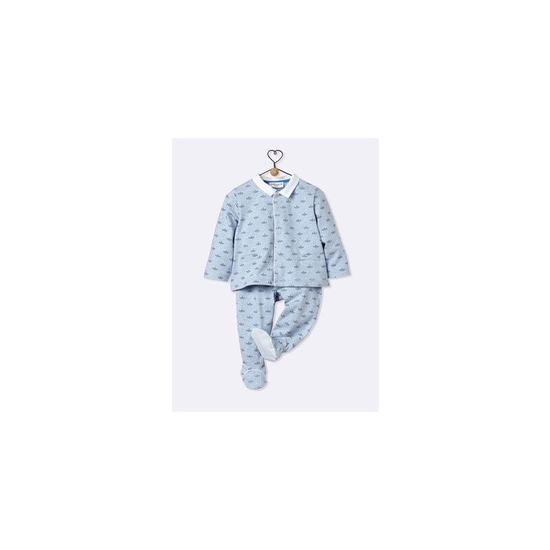 Cyrillus Pyjama 2 pièces - bleu marine