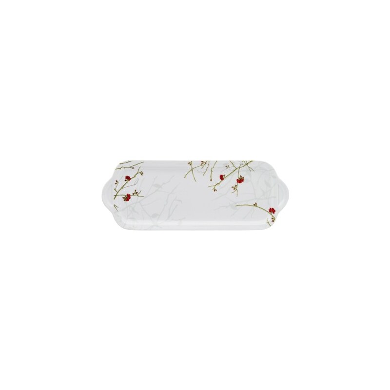 Guy Degrenne Exquise Esquisse - Plat à cake rectangulaire - rouge