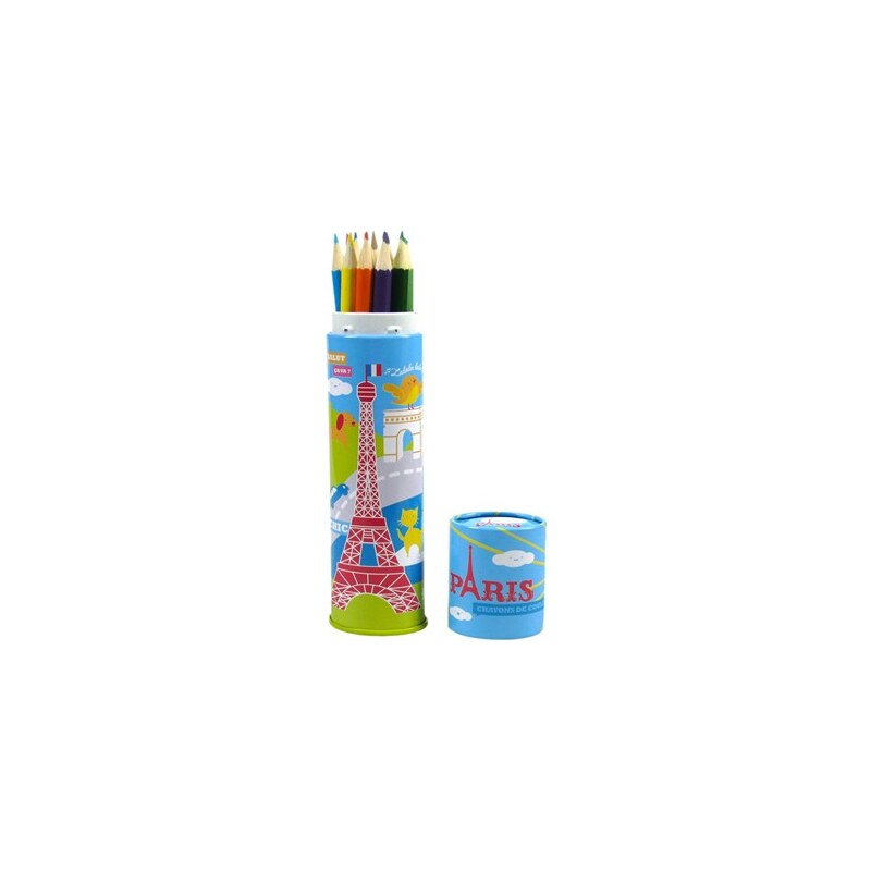 Maison Leconte Boîte de crayons de couleur - multicolore