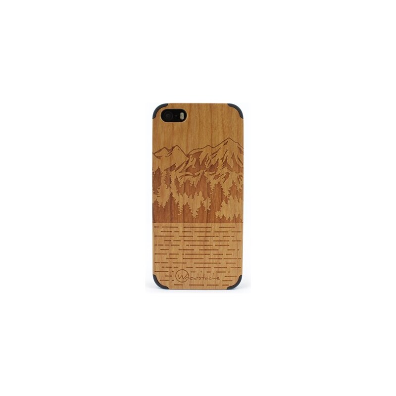 Woodstache Coque pour iPhone 5-5S et SE Mammoth - marron clair