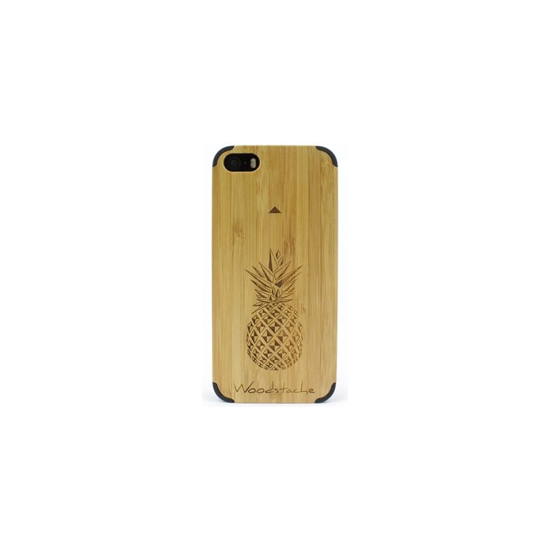 Woodstache Coque pour iPhone 5-5S et SE Tropical - beige