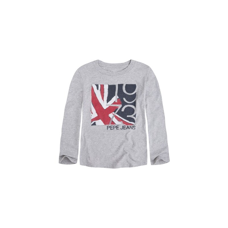 Pepe Jeans London Justin - T-shirt - gris chine